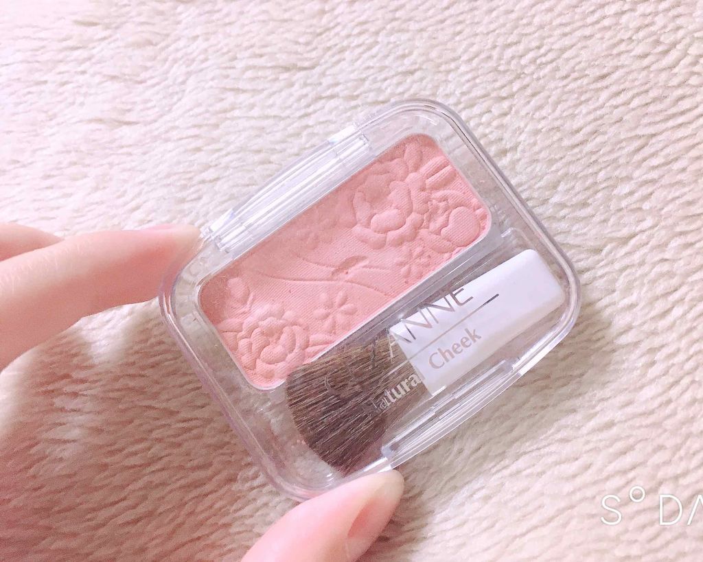 ナチュラル チークN/CEZANNE/パウダーチークを使ったクチコミ(1枚目)