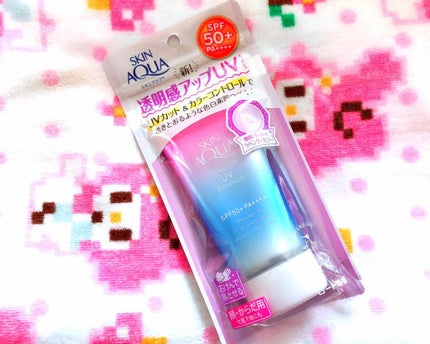 スキンアクア トーンアップUVエッセンス/スキンアクア/日焼け止めクリームを使ったクチコミ(1枚目)