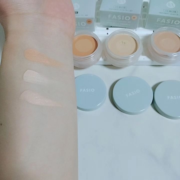 ウルトラカバー コンシーラー WP/FASIO/クリームコンシーラーを使ったクチコミ(4枚目)