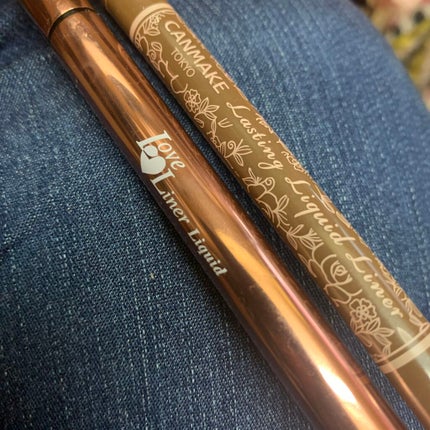 ラスティングリキッドライナー/キャンメイク/リキッドアイライナーを使ったクチコミ(2枚目)