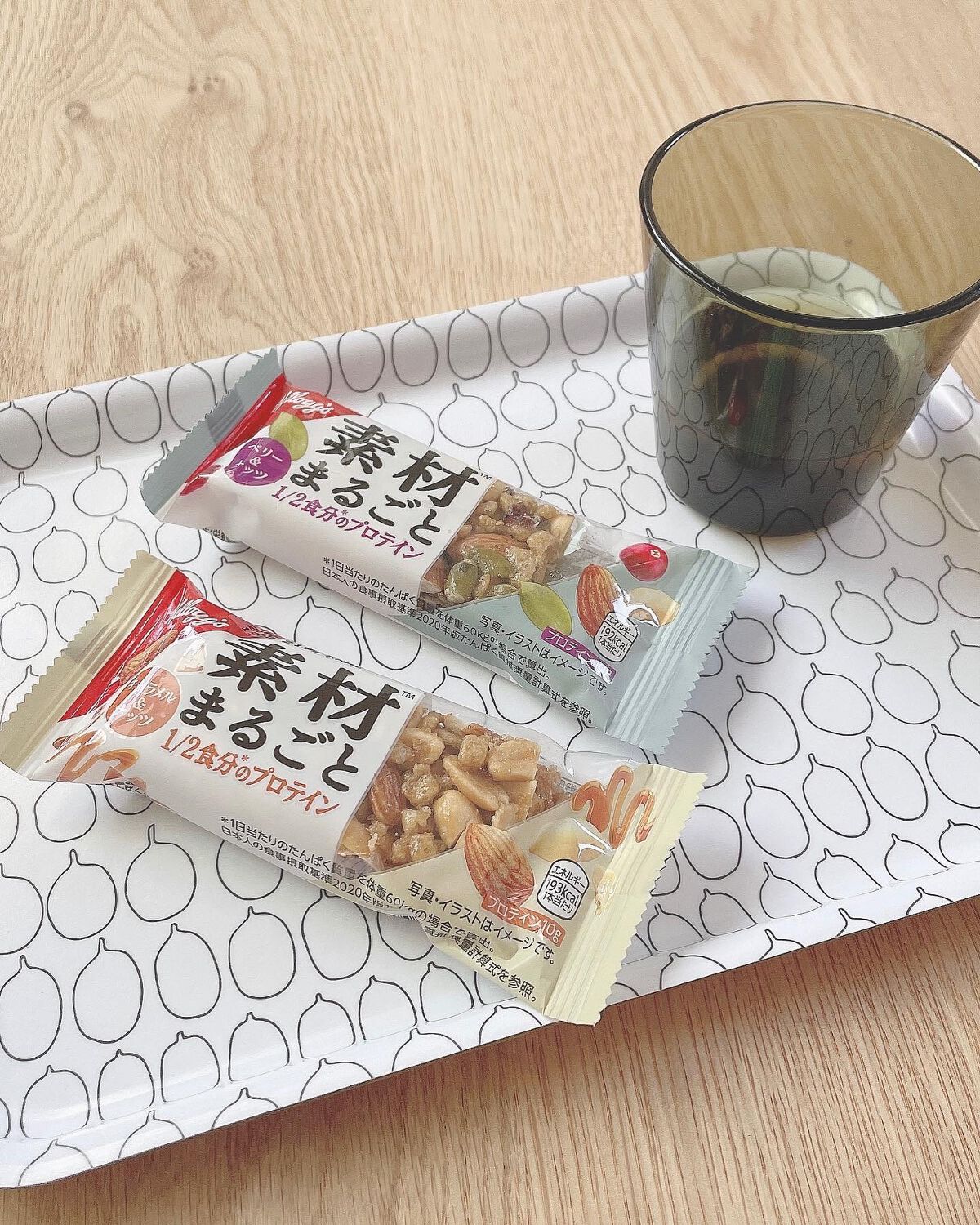 素材まるごと プロテインバー/ケロッグ/プロテインバーを使ったクチコミ（1枚目）