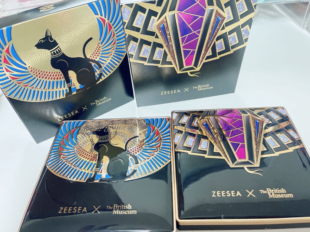 大英博物館 エジプトシリーズ アイシャドウパレット/ZEESEA/アイシャドウパレットを使ったクチコミ(1枚目)