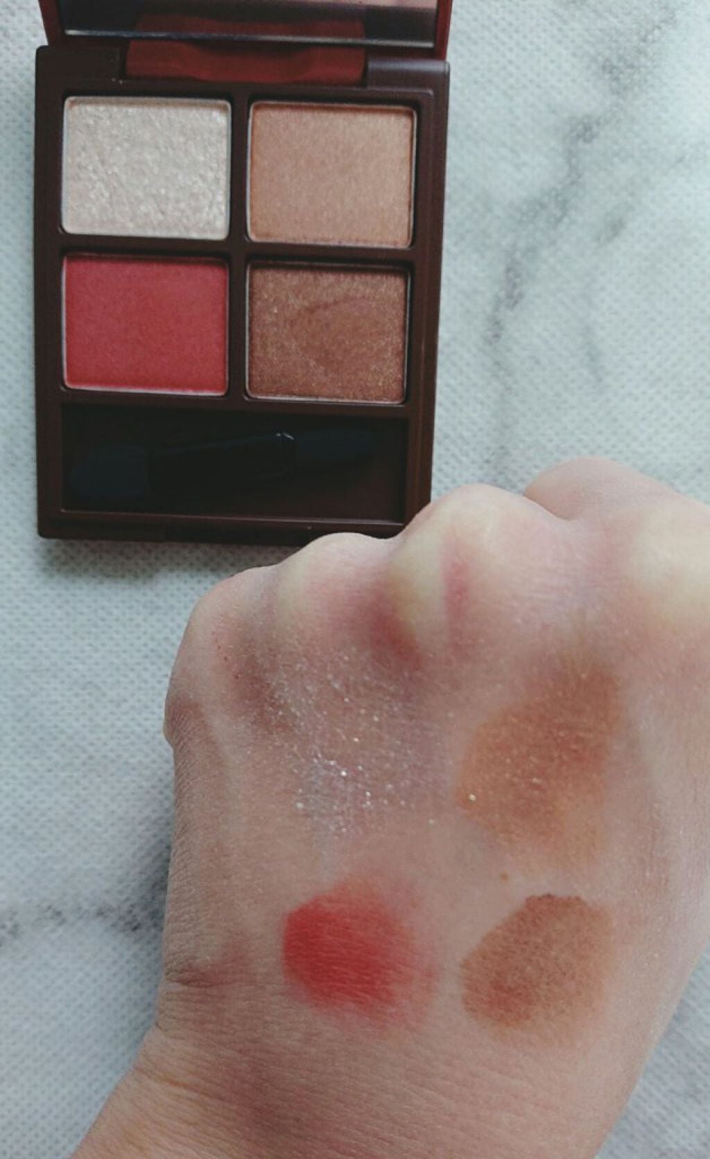 Love Chocolate アイシャドウ/Witch's Pouch/アイシャドウパレットを使ったクチコミ(4枚目)