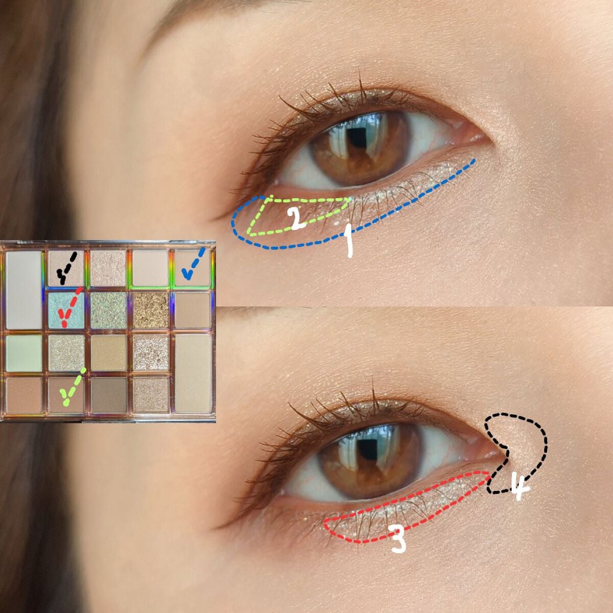 プロアイユニバースパレット/CLIO/アイシャドウパレットを使ったクチコミ(8枚目)