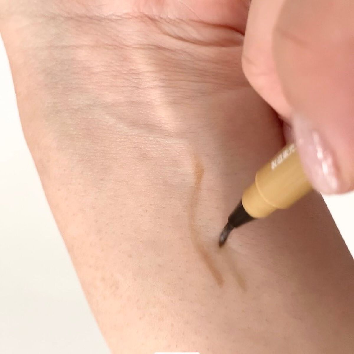 necess まゆ書き足し美容液ティント /コジット/眉ティントを使ったクチコミ(10枚目)