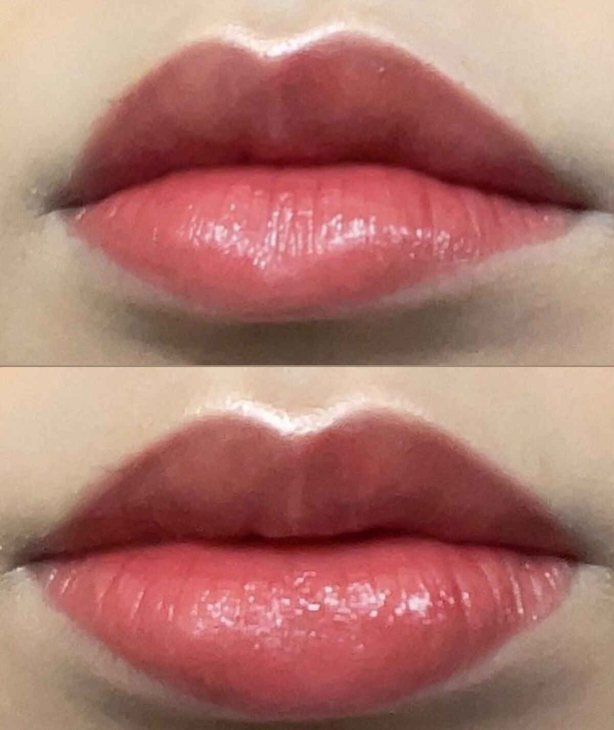 コンフォート リップオイル インテンス 10 ディープカメリア/CLARINS/リップグロスを使ったクチコミ（2枚目）