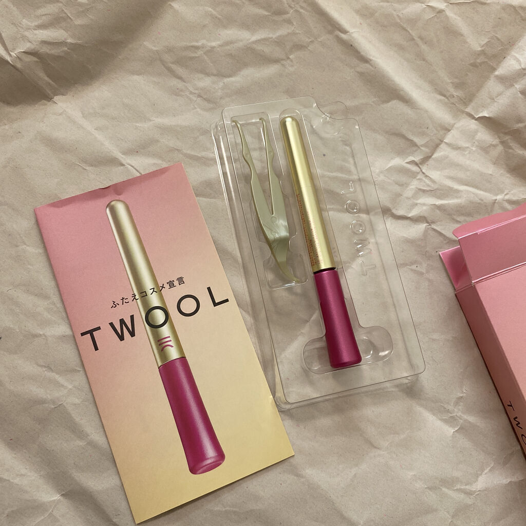 TWOOL ダブルアイリッドグルー/SHOBIDO/二重まぶた用アイテムを使ったクチコミ（2枚目）