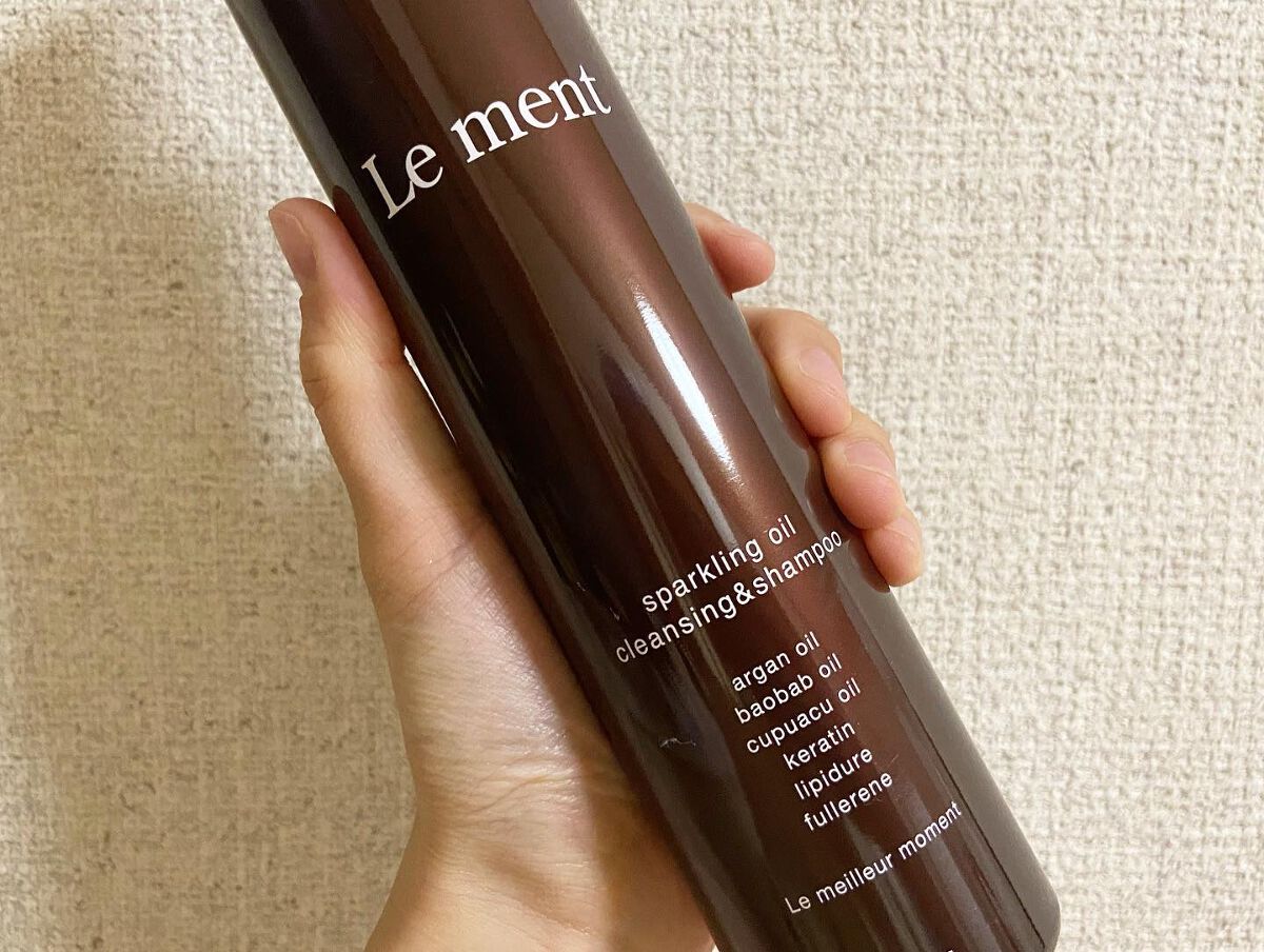 ルメント スパークリングオイル クレンジング&シャンプー/Le ment/市販シャンプーを使ったクチコミ(2枚目)