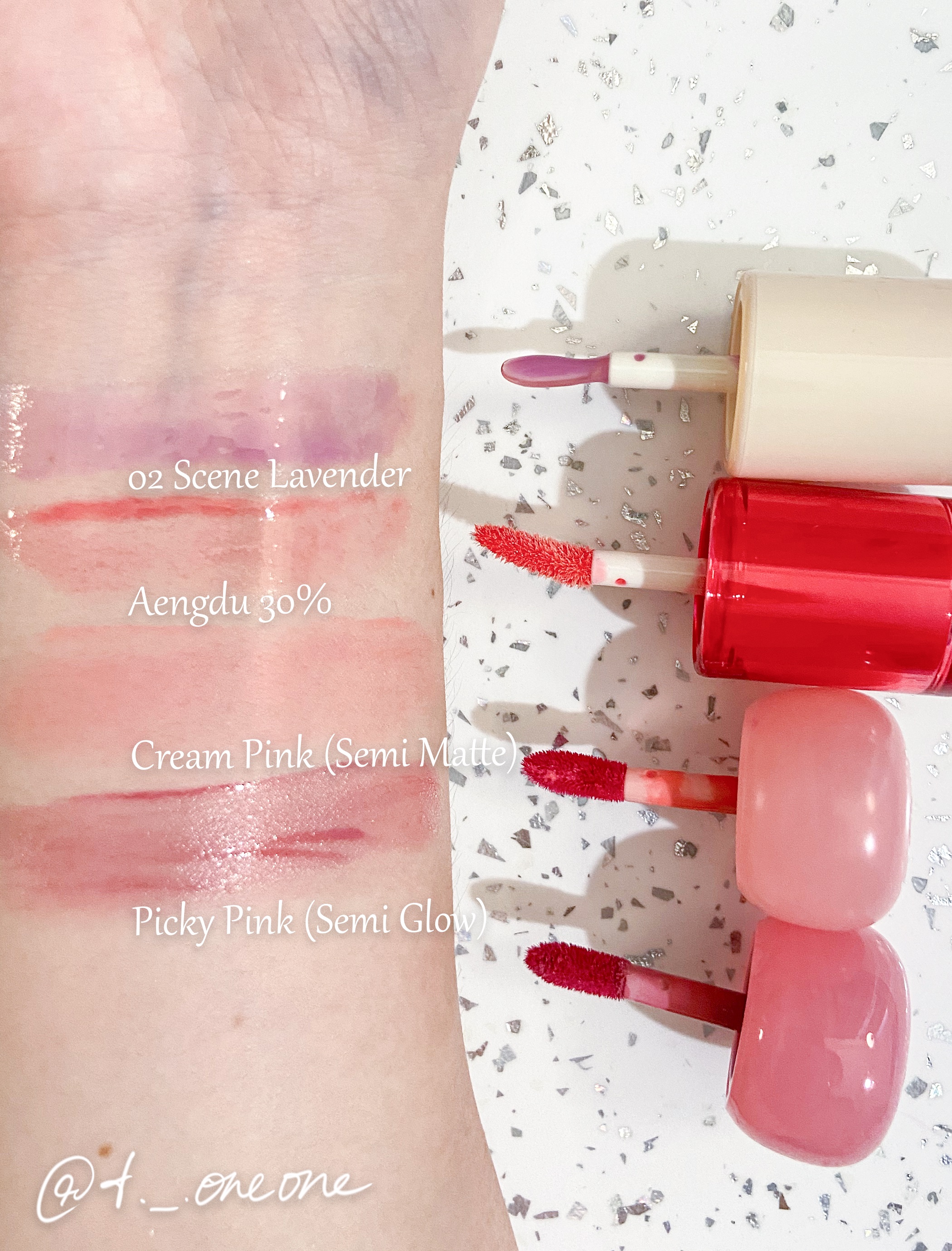 フィー ピンクオブセッションステイフィットティント/fwee/リップティントを使ったクチコミ（2枚目）