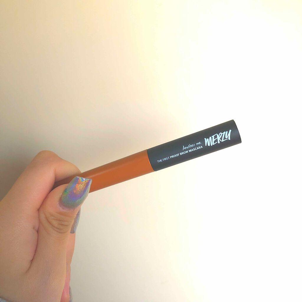 MERZY ザ ファースト プルーフ ブロウマスカラのクチコミ「MERZY the first proof brow mascara

アンリゴンちゃんのYo.....」（1枚目）