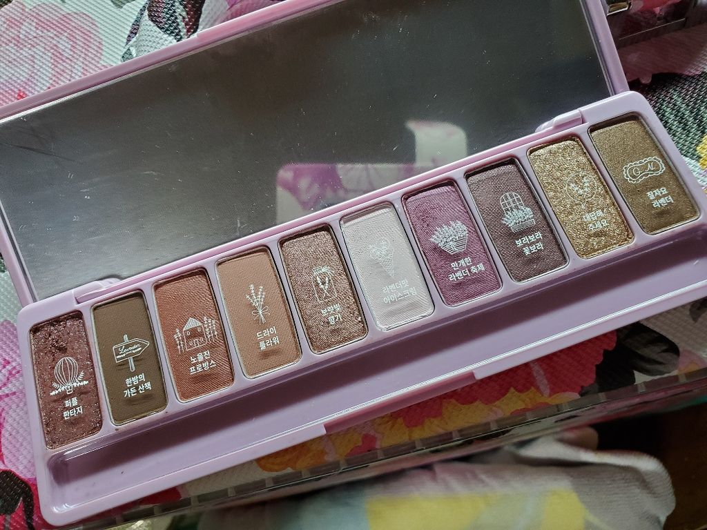 プレイカラー アイシャドウ/ETUDE/アイシャドウパレットを使ったクチコミ（2枚目）