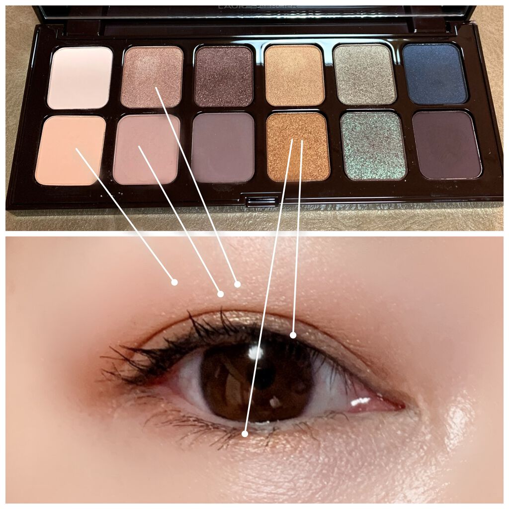 パリジャン ヌード アイシャドウ パレット/ローラ メルシエ/アイシャドウパレットを使ったクチコミ（3枚目）