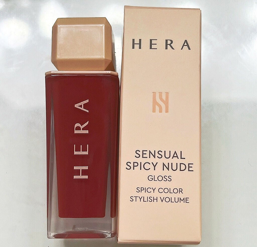 センシュアルスパイシーヌードグロス/HERA/リップグロスを使ったクチコミ(1枚目)