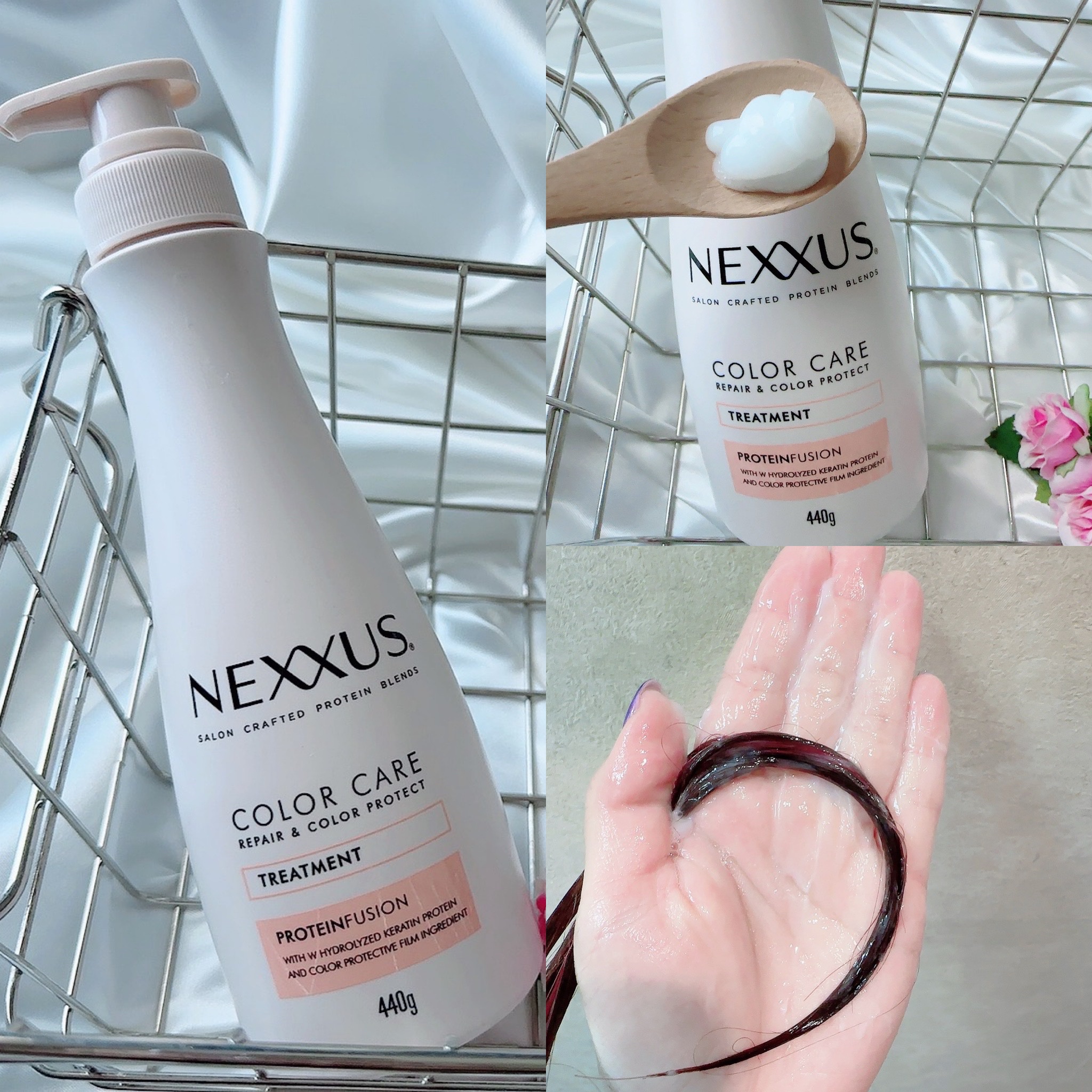 ネクサス リペア＆カラープロテクト シャンプー／トリートメント/NEXXUS(ネクサス)/市販シャンプーを使ったクチコミ（3枚目）