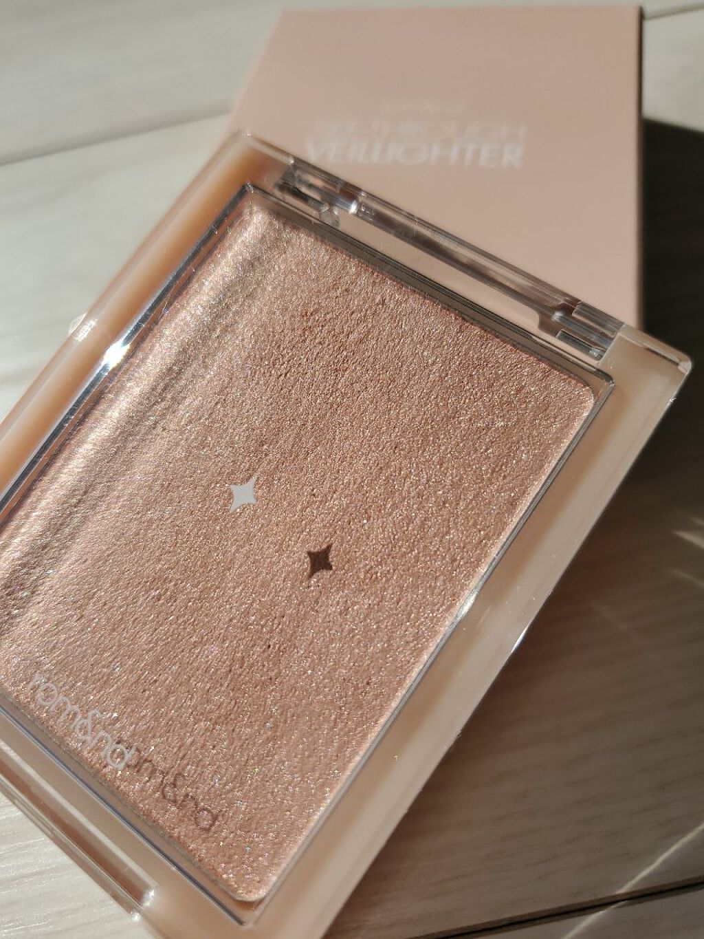 ヴェールライター/rom&nd/パウダーハイライトを使ったクチコミ（2枚目）