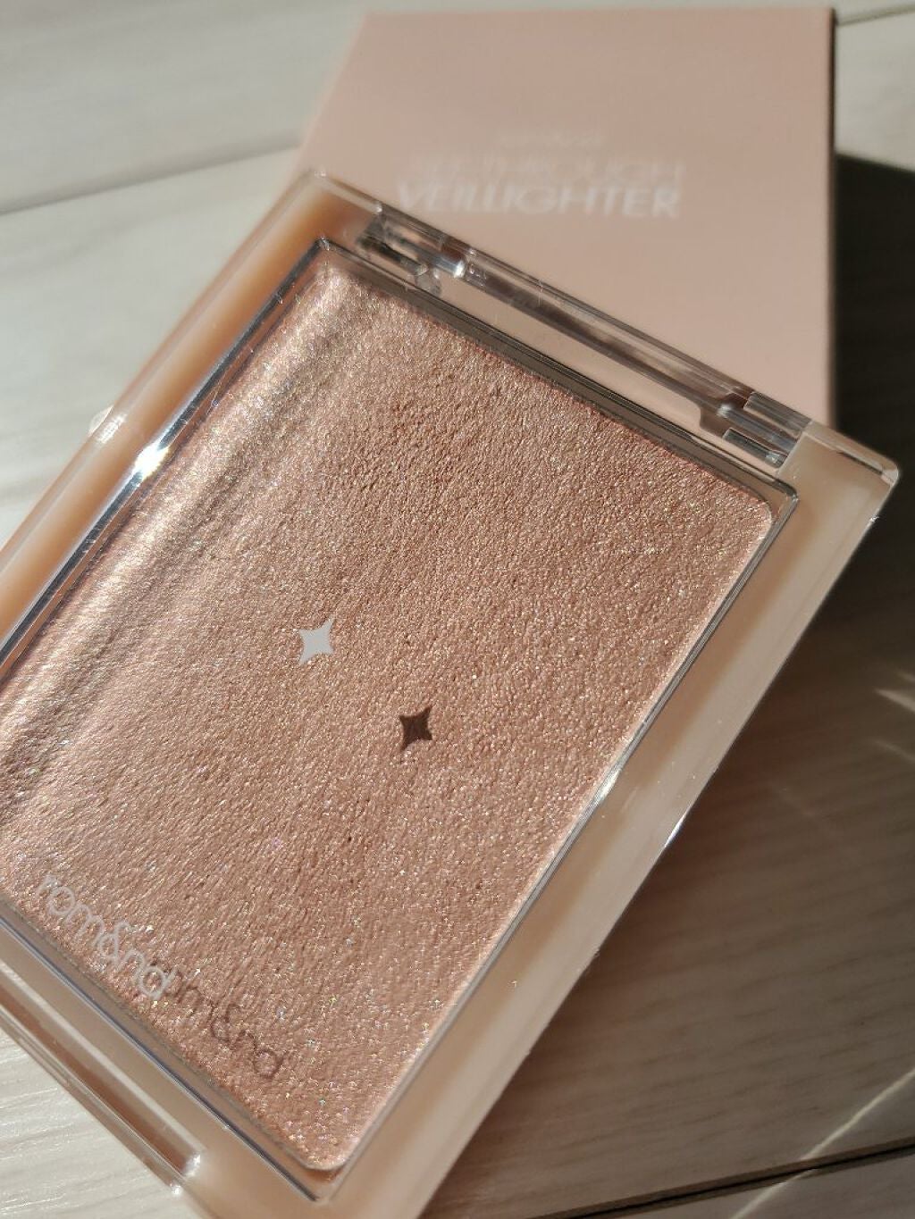 ヴェールライター/rom&nd/パウダーハイライトを使ったクチコミ(2枚目)