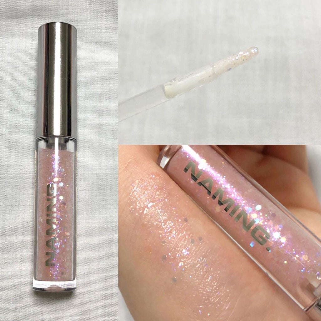 ダズリングアイグリッター/NAMING./リキッドアイシャドウを使ったクチコミ(3枚目)