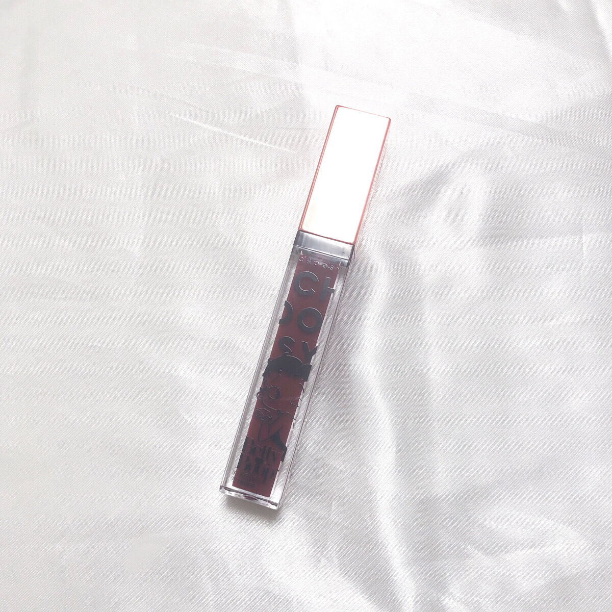 プランプカラーリップ 101ヘルシーバーガンディ/CHOOSY/リップグロスを使ったクチコミ（3枚目）