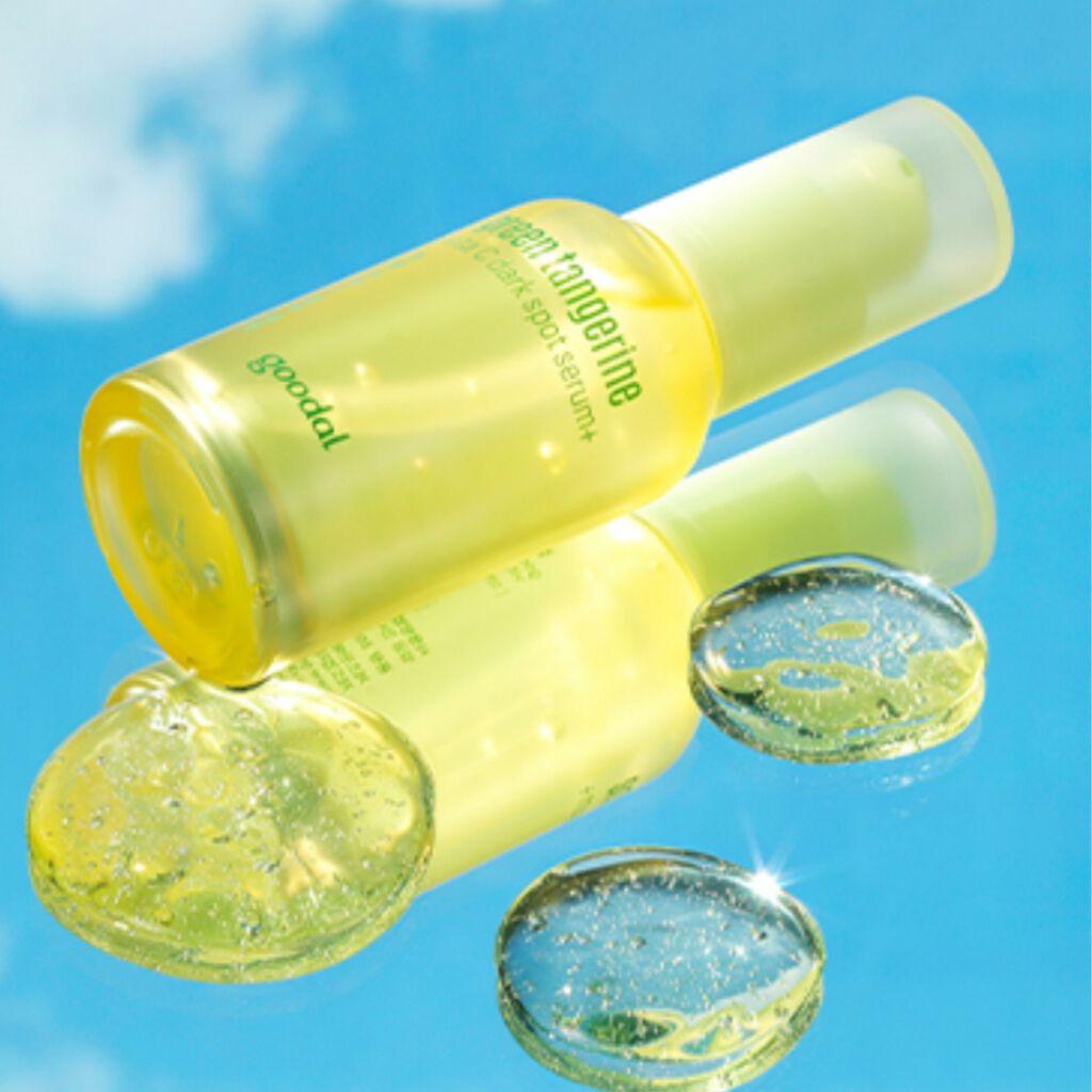 グリーンタンジェリン ビタC ダークスポットケアセラム/goodal/美容液を使ったクチコミ(1枚目)