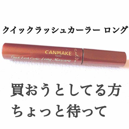 クイックラッシュカーラー ロングマスカラ/キャンメイク/マスカラを使ったクチコミ(1枚目)