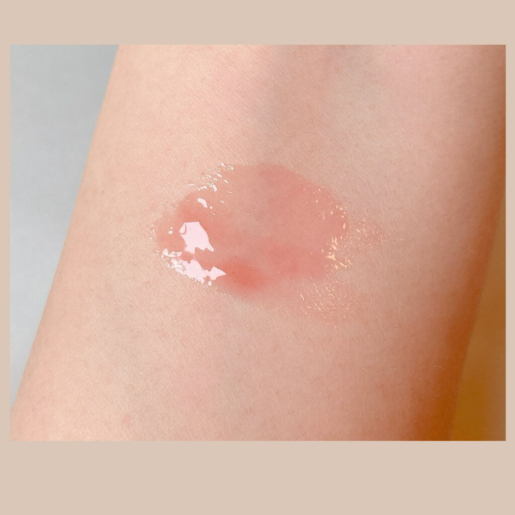 ディオール アディクト リップ グロウ オイル 020 マホガニー  （生産終了）/Dior/リップグロスを使ったクチコミ（3枚目）