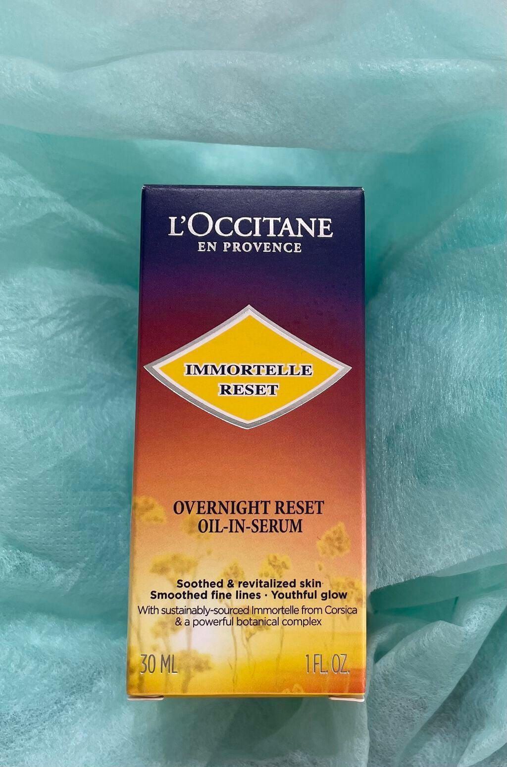 イモーテル オーバーナイトリセットセラム/L'OCCITANE/美容液を使ったクチコミ(2枚目)