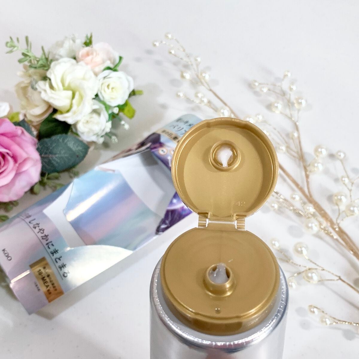 髪のキメ美容バリアトリートメント/エッセンシャル/洗い流すヘアトリートメントを使ったクチコミ(4枚目)