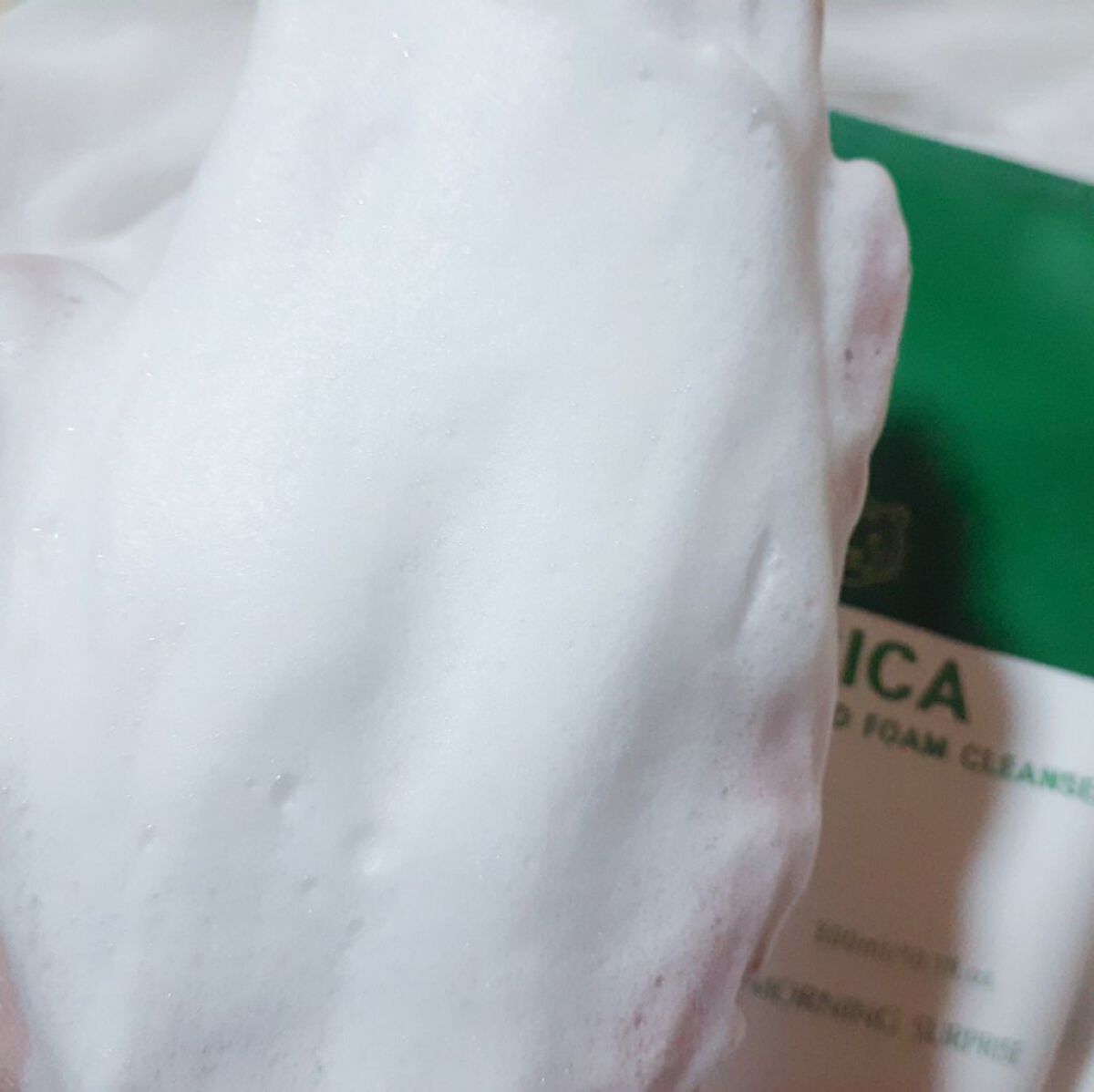 CICA MILD FOAM CLEANSER/MORNING SURPRISE/洗顔フォームを使ったクチコミ(4枚目)