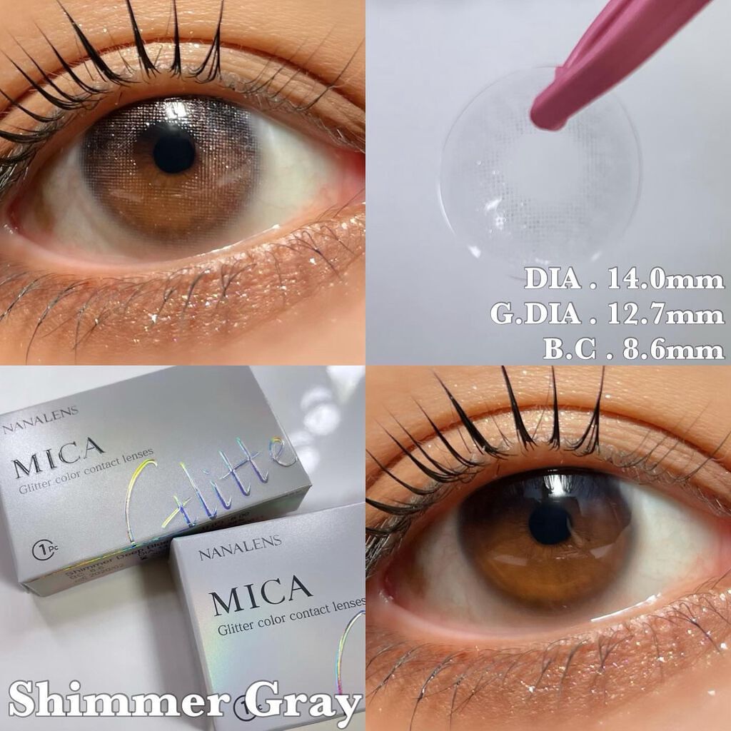 MICA.3month/NANA LENS/カラーコンタクトレンズを使ったクチコミ(4枚目)