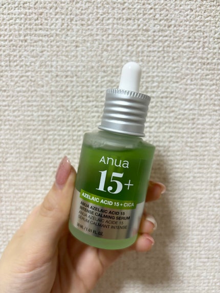 アゼライン酸15 インテンスカーミングセラム/Anua/美容液を使ったクチコミ(1枚目)