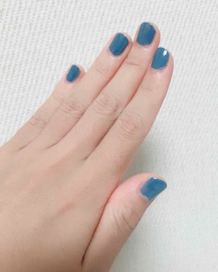 ピールオフマニキュア/DAISO/マニキュアを使ったクチコミ(2枚目)