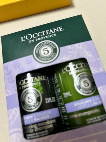 ファイブハーブス バランシングシャンプー／コンディショナー/L'OCCITANE/シャンプー・コンディショナーを使ったクチコミ（1枚目）