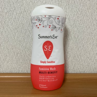 フェミニンウォッシュ マルチベネフィット センシティブ/Summer's Eve(サマーズイブ)/デリケートゾーンケアを使ったクチコミ（1枚目）