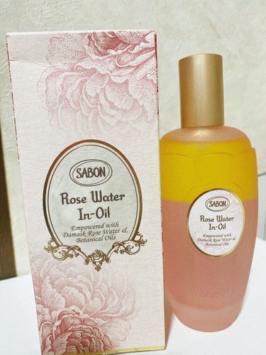 ローズウォーターインオイル/SABON/ミスト状化粧水を使ったクチコミ（1枚目）