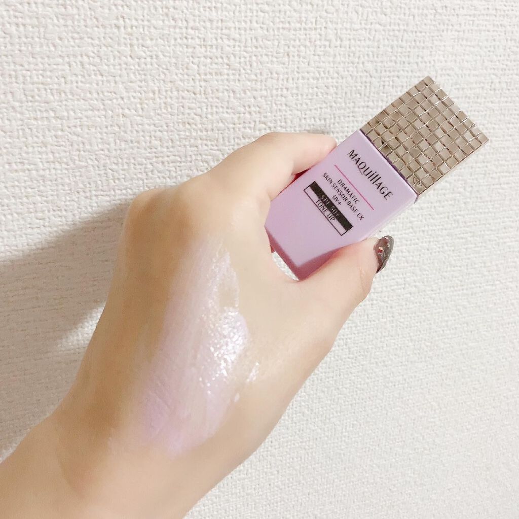 ドラマティックスキンセンサーベース EX/マキアージュ/化粧下地を使ったクチコミ（3枚目）