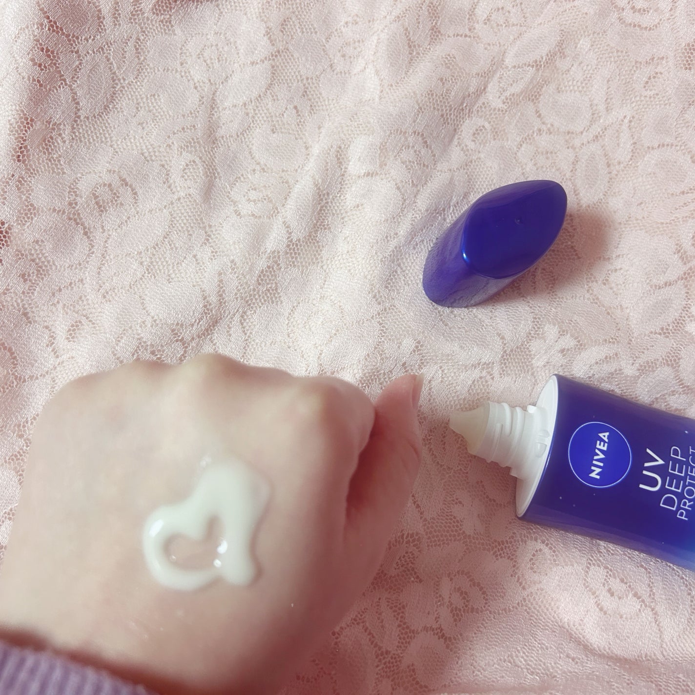 ニベアUV ディープ プロテクト&ケア ジェル/ニベア/日焼け止めジェルを使ったクチコミ(2枚目)