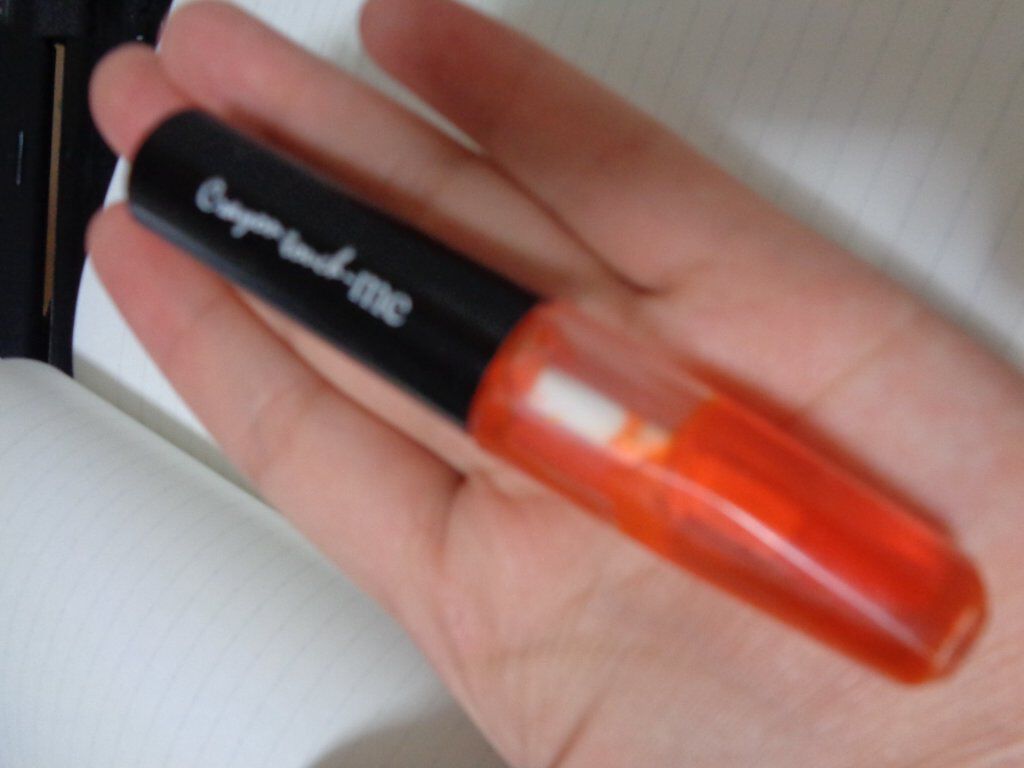 ジェリーリップティント パプリカオレンジ/crayontouch-me/リップティントを使ったクチコミ（2枚目）