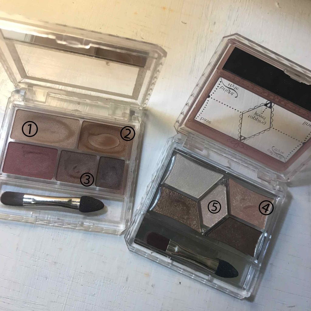 パーフェクトマルチアイズ/キャンメイク/アイシャドウパレットを使ったクチコミ（2枚目）