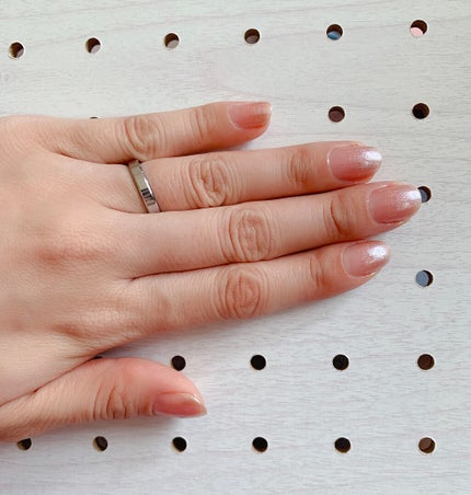 ネイルファンデーション/パラドゥ/マニキュアを使ったクチコミ(4枚目)