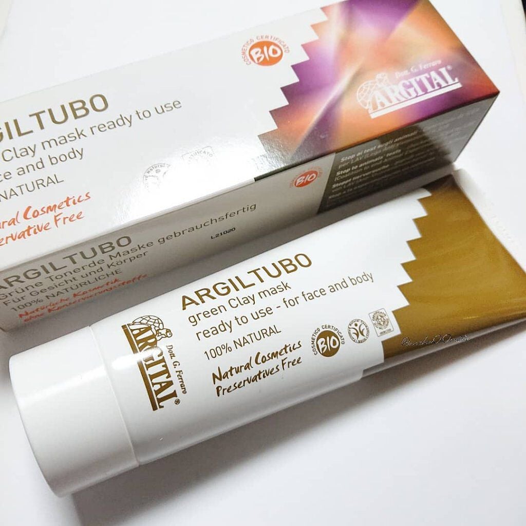 グリーンクレイペースト/ARGITAL/洗い流すパック・マスクを使ったクチコミ(2枚目)