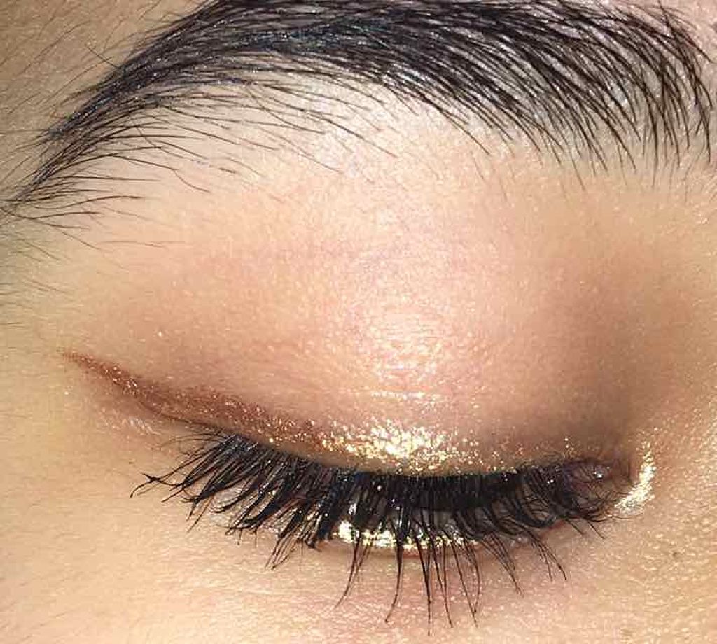 Glitter Loose Powder Make up Brighten Pigment Metallic Shimeer eye shadow/FOCALLURE/単色アイシャドウを使ったクチコミ（3枚目）