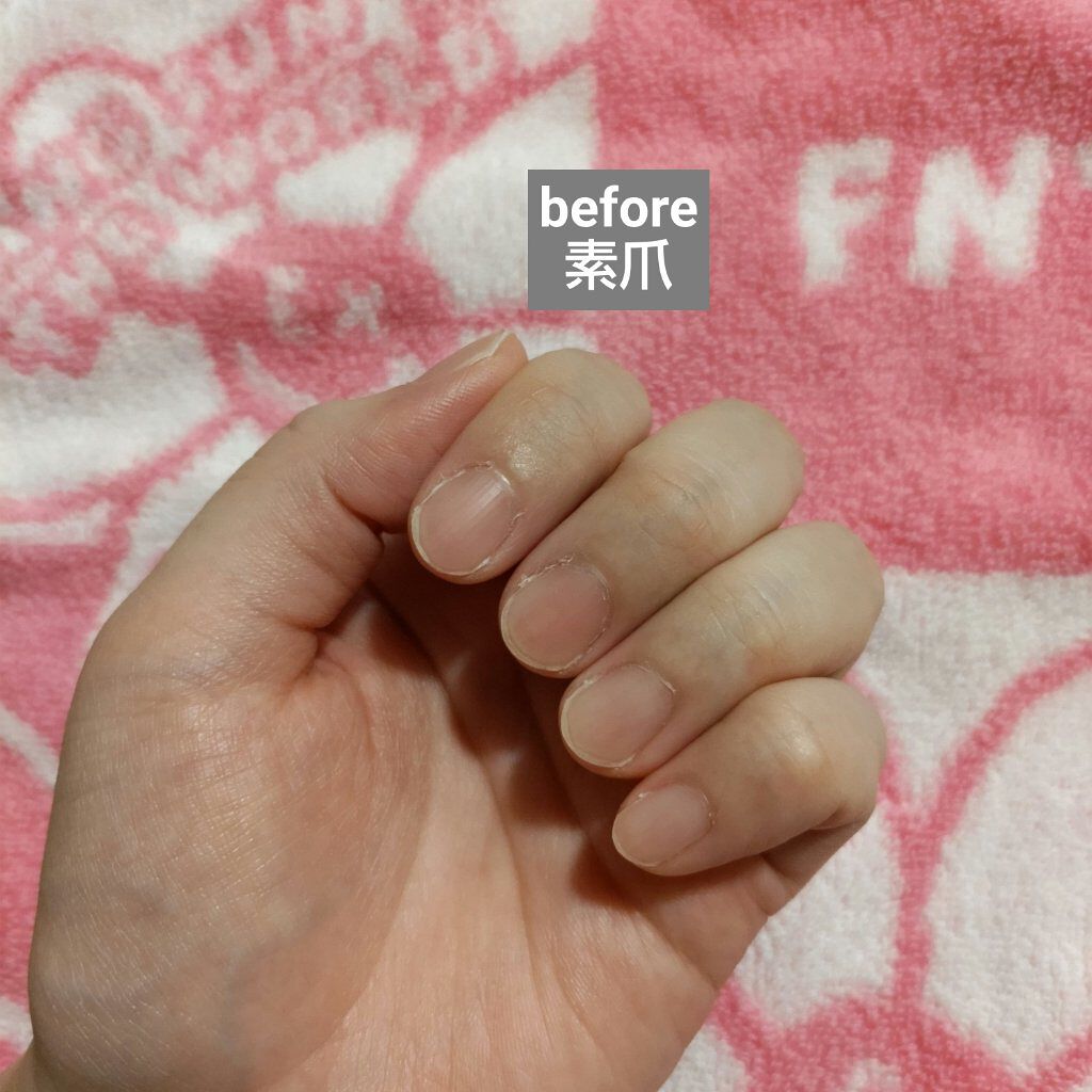 カラー ベース＆トップコート  105 little shell/JILL STUART/オールインワンネイルを使ったクチコミ（2枚目）