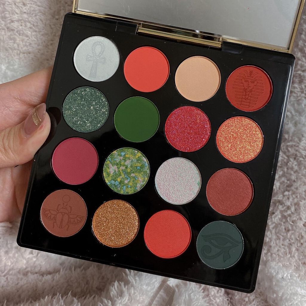 大英博物館 エジプトシリーズ アイシャドウパレット/ZEESEA/アイシャドウパレットを使ったクチコミ（1枚目）