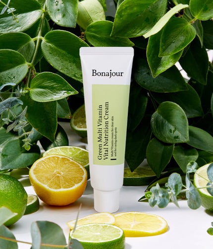 GREEN MULTI-VITAMIN VITAL NUTRITION Cream/Bonajour/フェイスクリームを使ったクチコミ(5枚目)