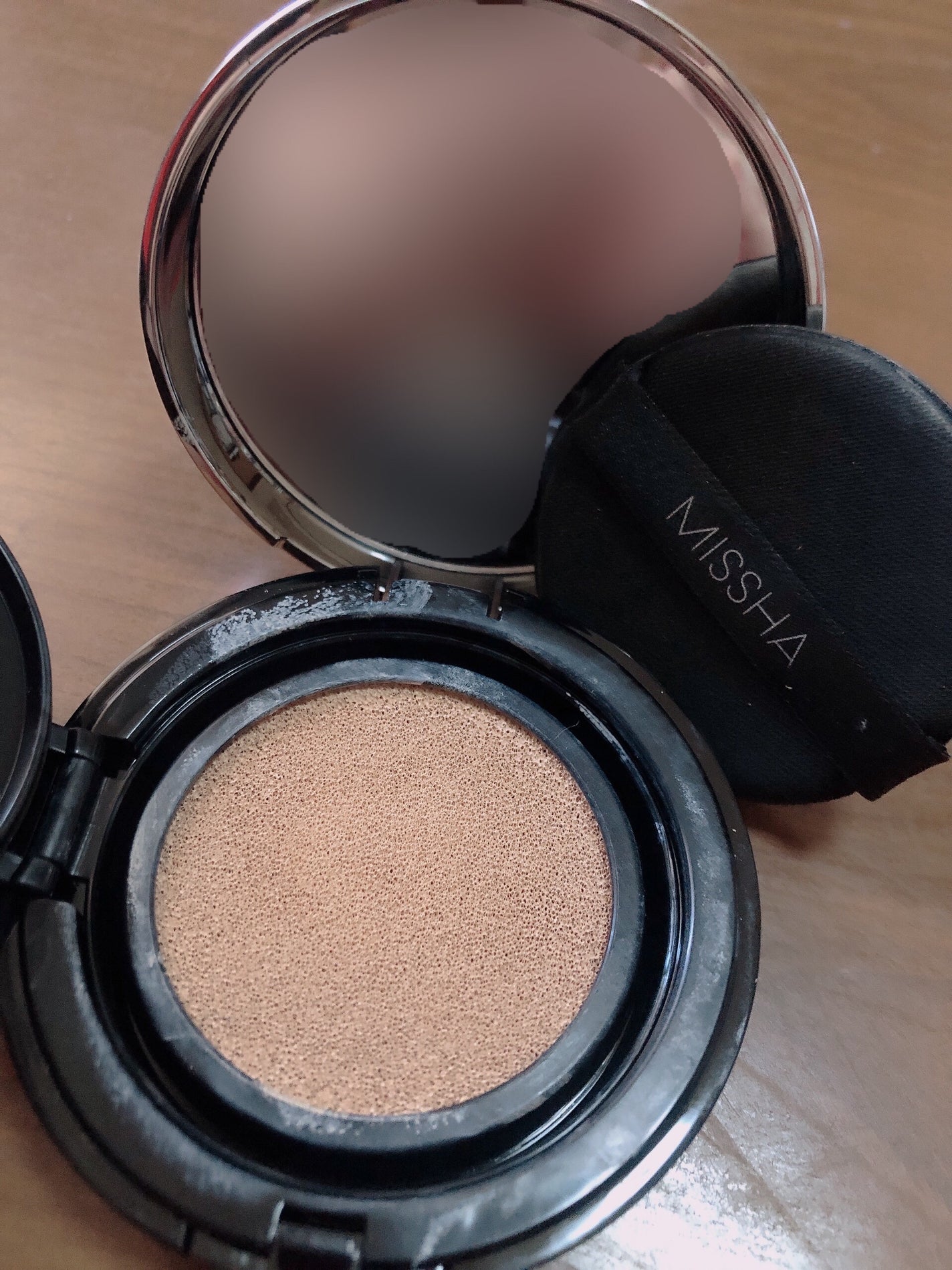 M クッションファンデーション(ネオカバー)/MISSHA/クッションファンデーションを使ったクチコミ(2枚目)