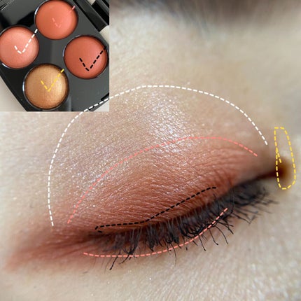 レ キャトル オンブル/CHANEL/アイシャドウパレットを使ったクチコミ(7枚目)