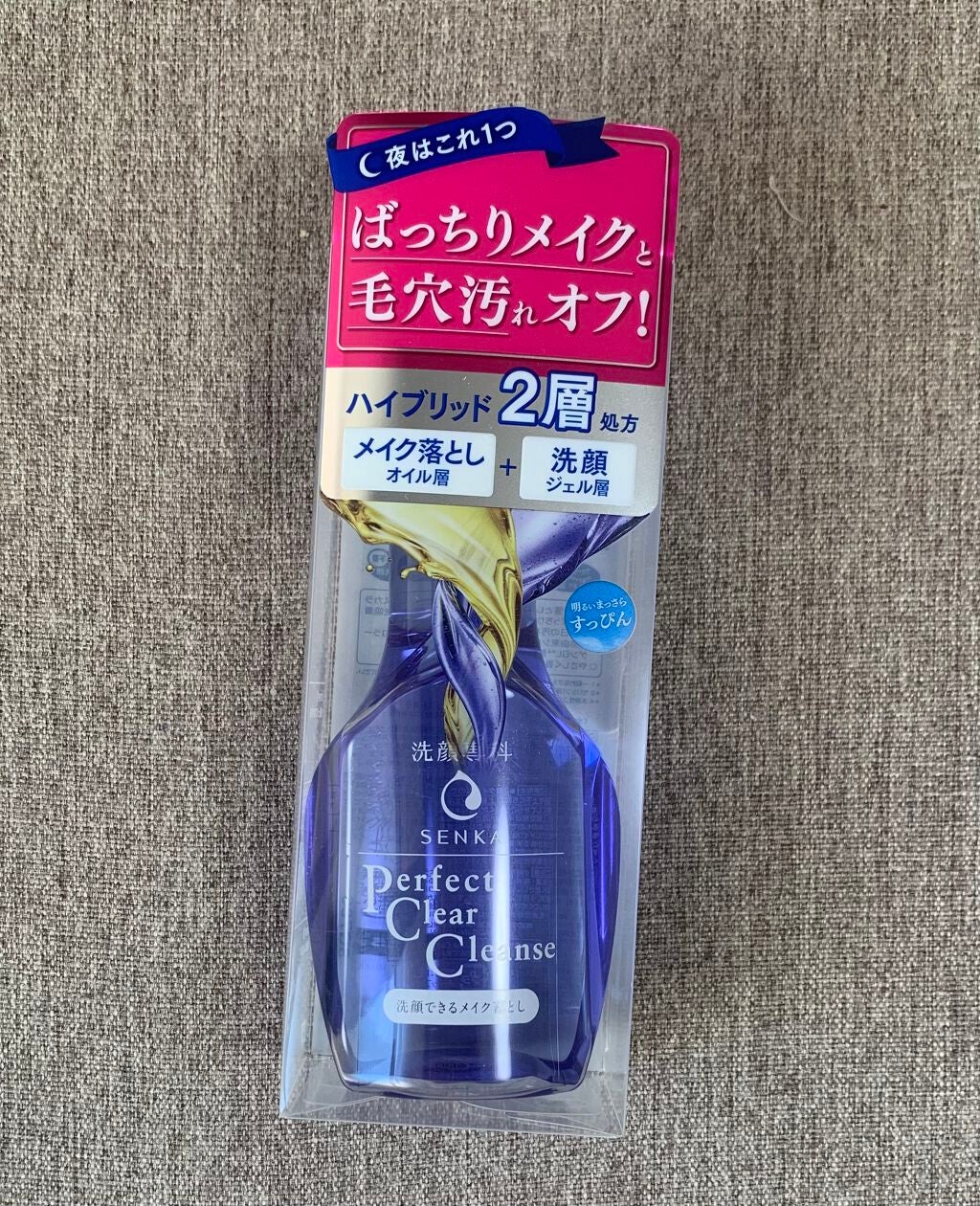 洗顔専科 パーフェクトクリアクレンズ/SENKA(専科)/クレンジングジェルを使ったクチコミ(1枚目)