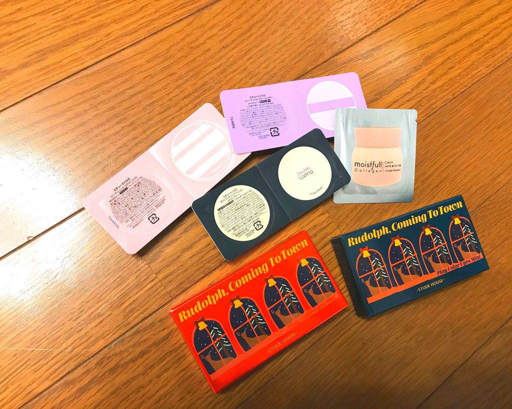 ルドルフ プレイカラー アイシャドウミニ トナカイ/ETUDE/アイシャドウパレットを使ったクチコミ(4枚目)