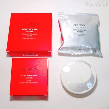 シンクロスキン ホワイト クッションコンパクト ＷＴ/SHISEIDO/クッションファンデーションを使ったクチコミ（3枚目）