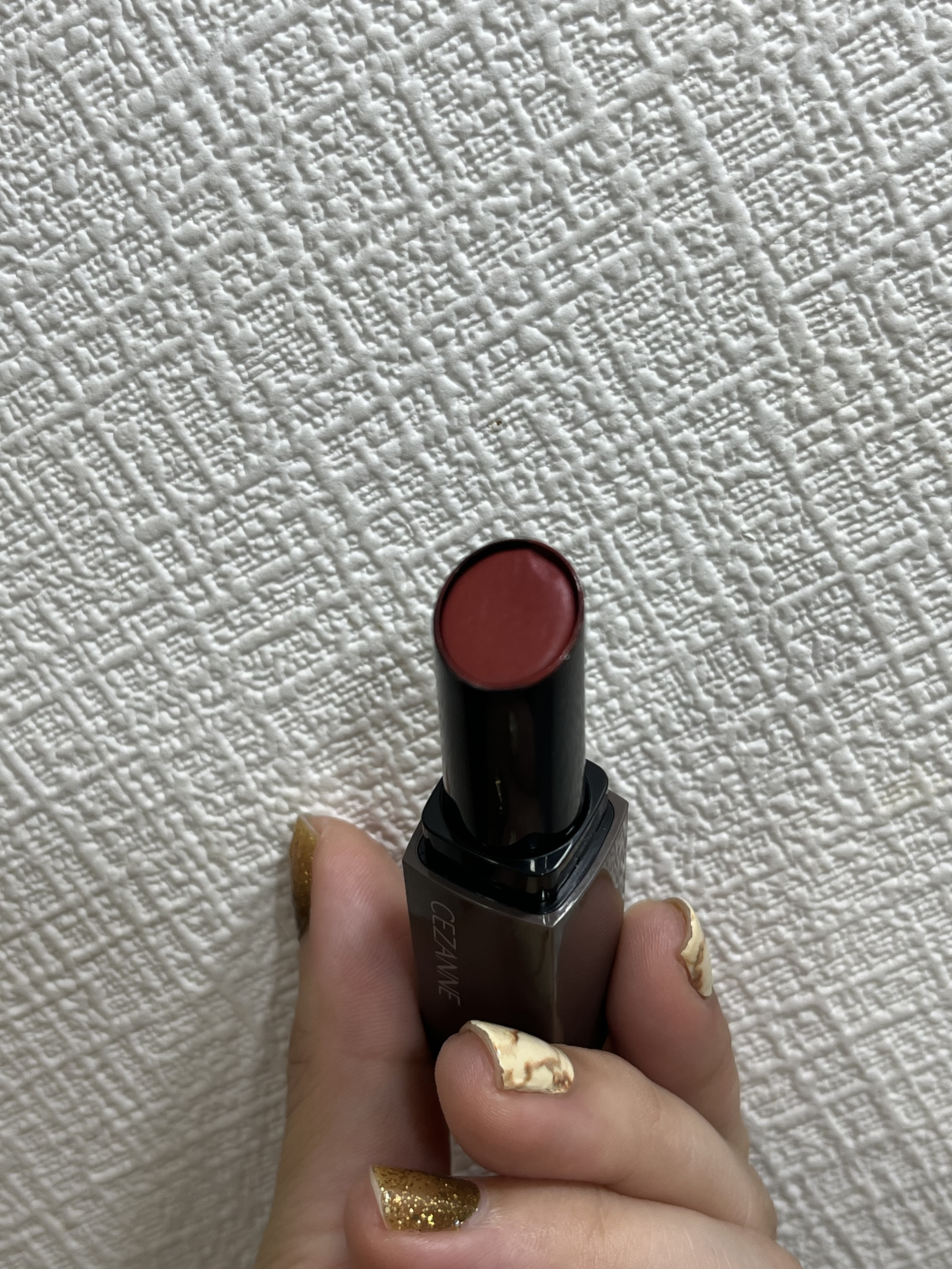 リップカラーシールド 04 メロウピンク/CEZANNE/口紅を使ったクチコミ（2枚目）